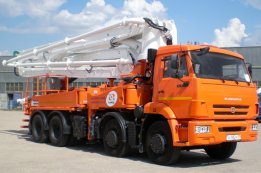 фото доставка бетона бетононасосом в Тольятти